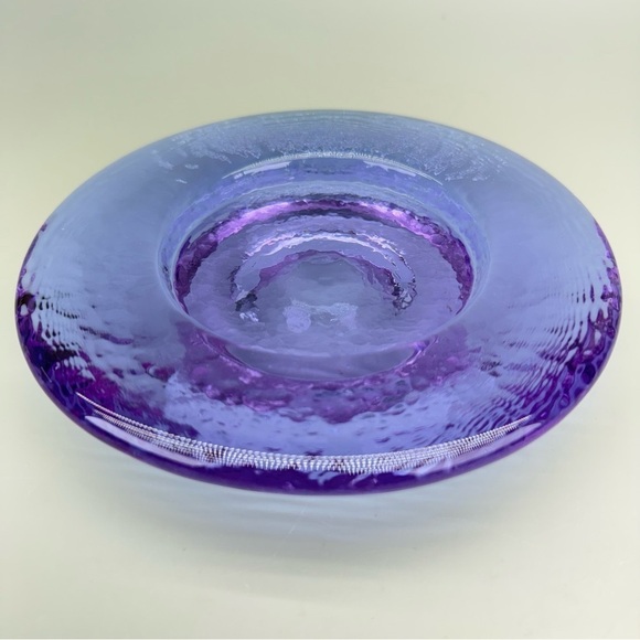 Fire and Light Neodymium Recycled Glass
Wine Bottle Caddy Candle Holder - Picture 3 of 12